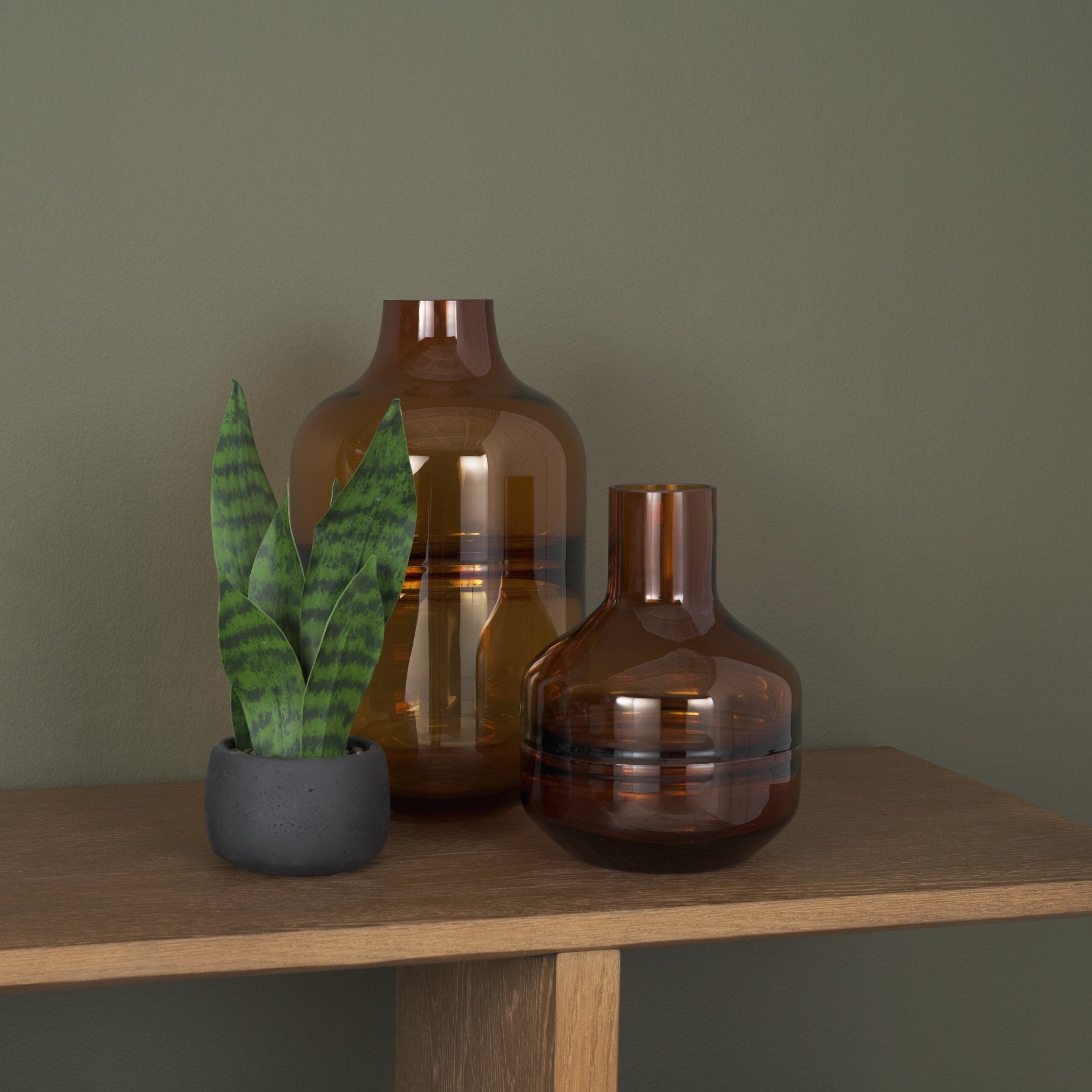 Aurel Orange Glass Vase