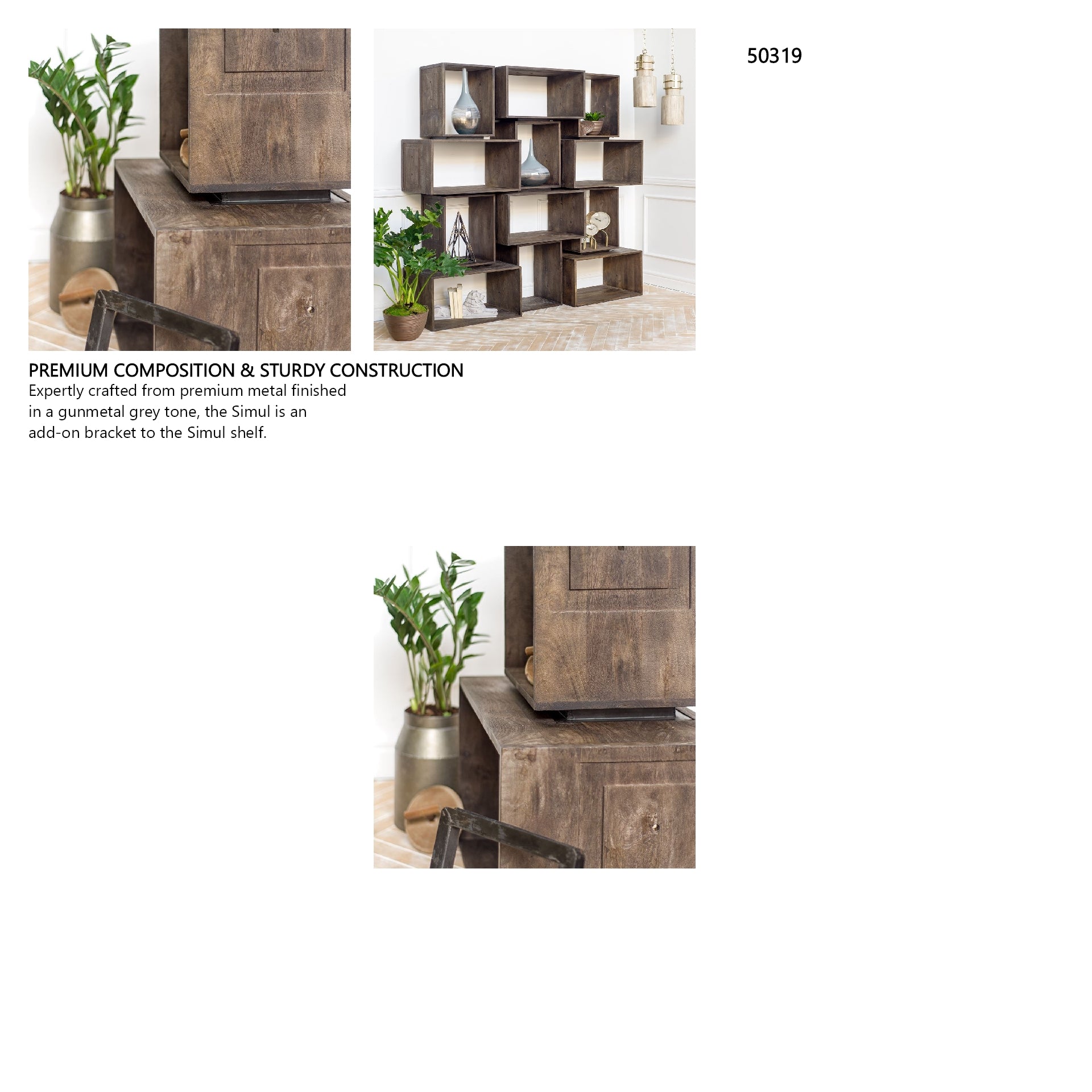 Simul Shelving Unit Set of 2