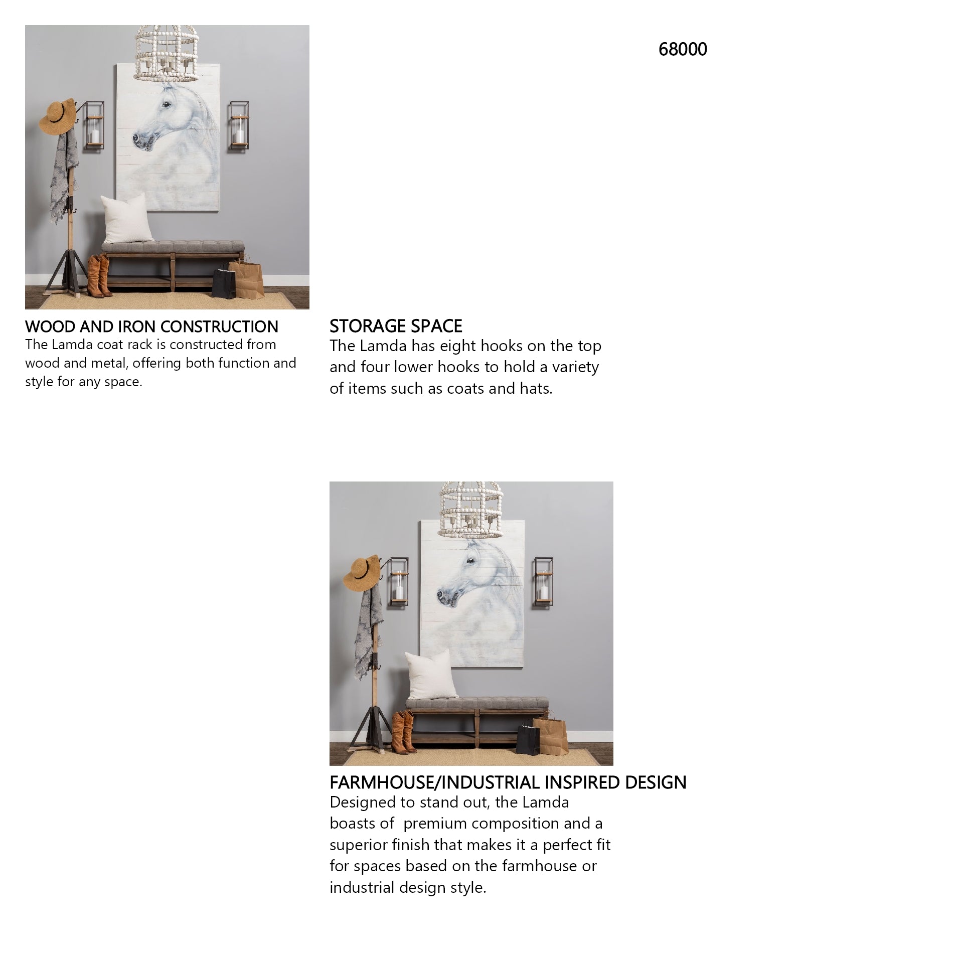 Lamda Coat Rack
