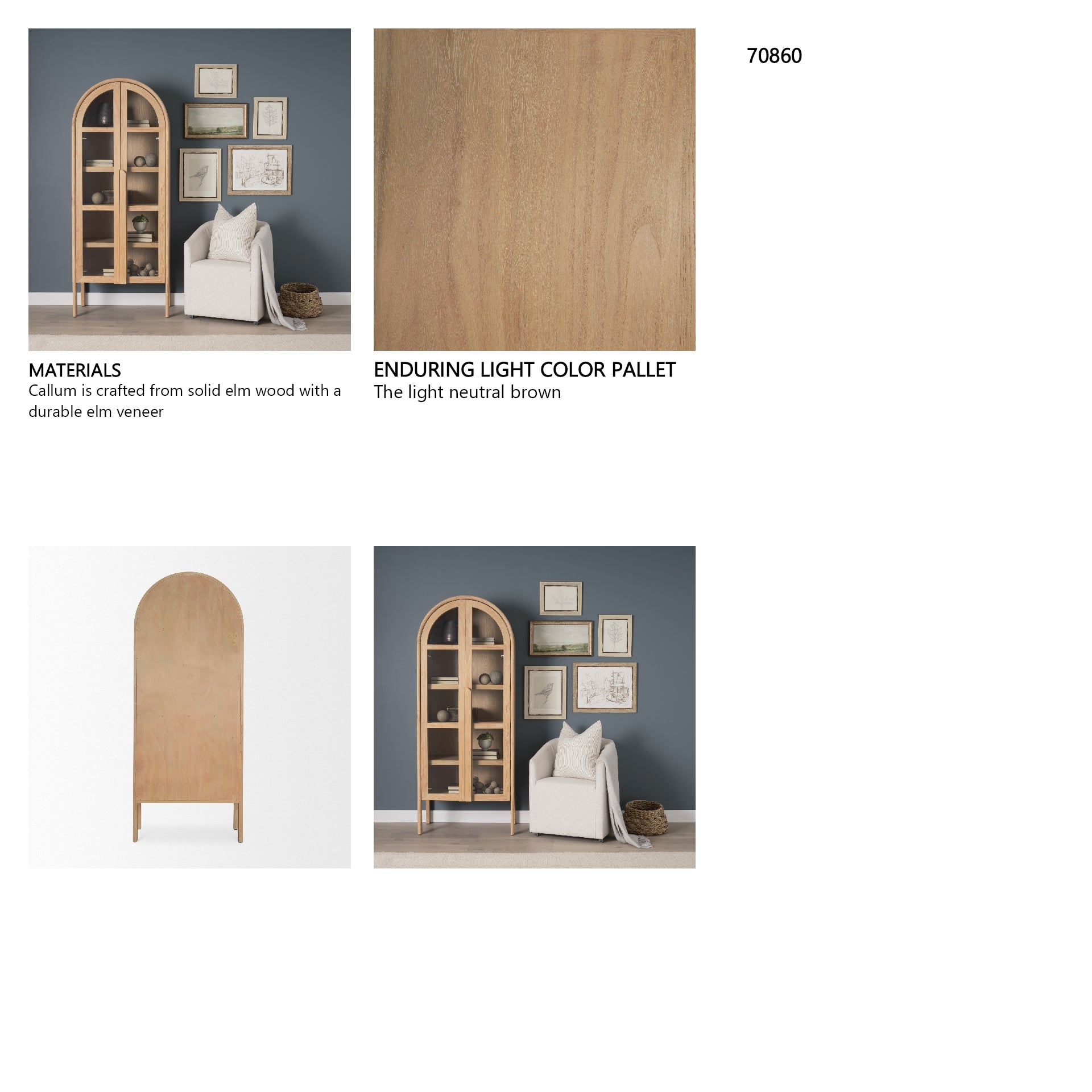 Callum Curio Cabinet