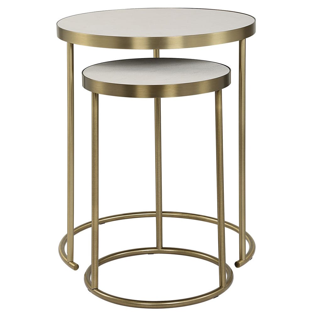 Aragon Nesting Tables, S/2