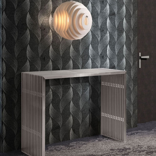 Table console en ardoise