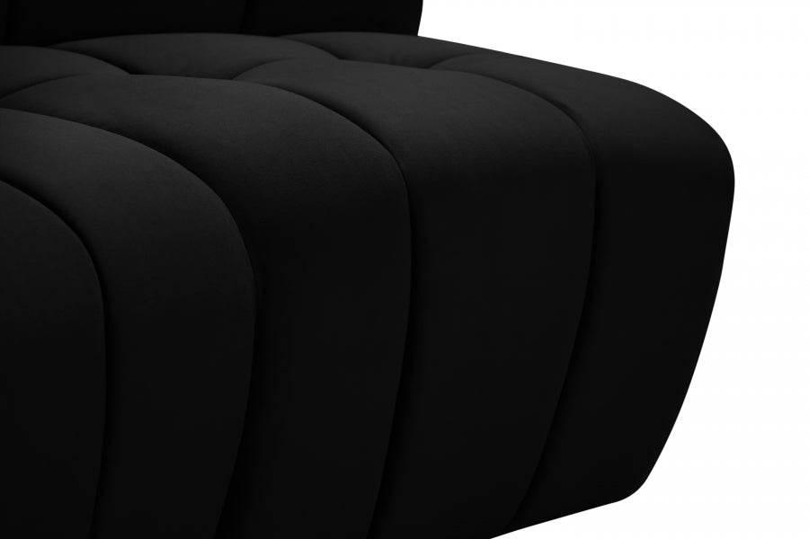 Fauteuil d'appoint rembourré en chenille Vivi