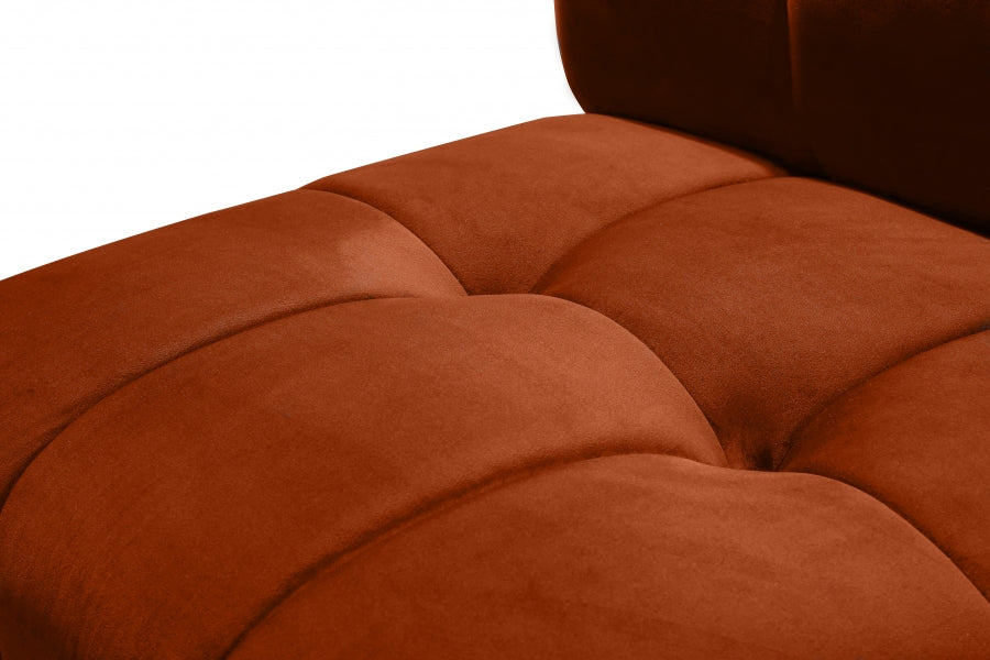 Fauteuil d'appoint rembourré en chenille Vivi