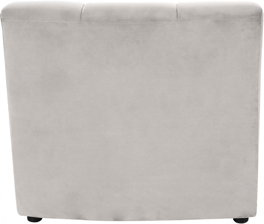 Fauteuil d'appoint rembourré en chenille Vivi