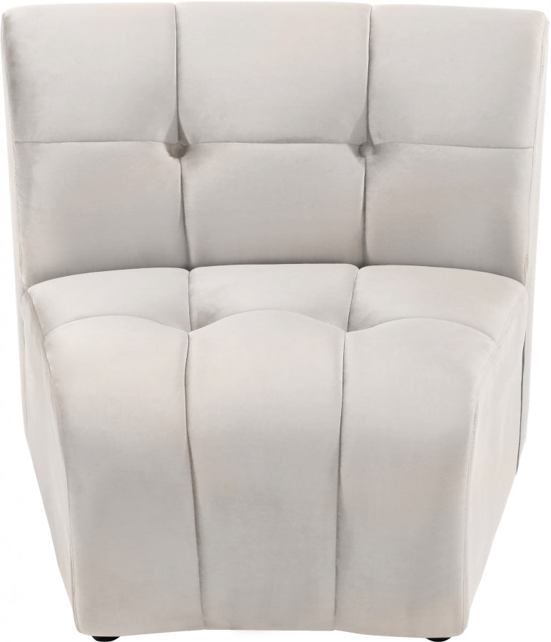 Fauteuil d'appoint rembourré en chenille Vivi