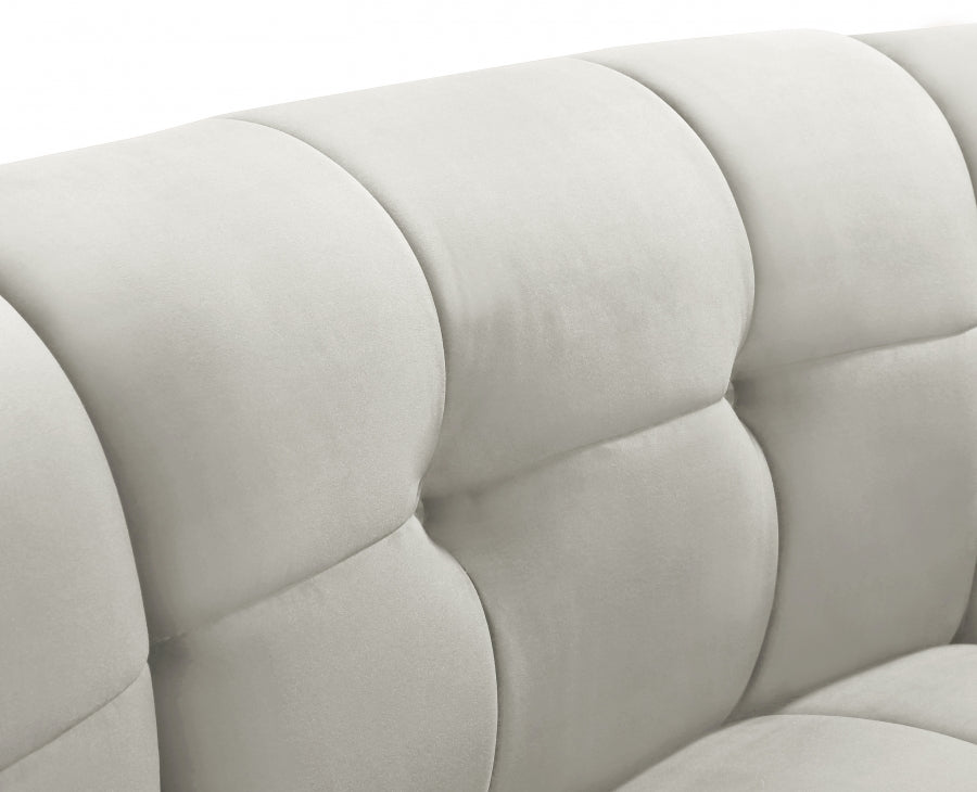 Fauteuil d'appoint rembourré en chenille Vivi