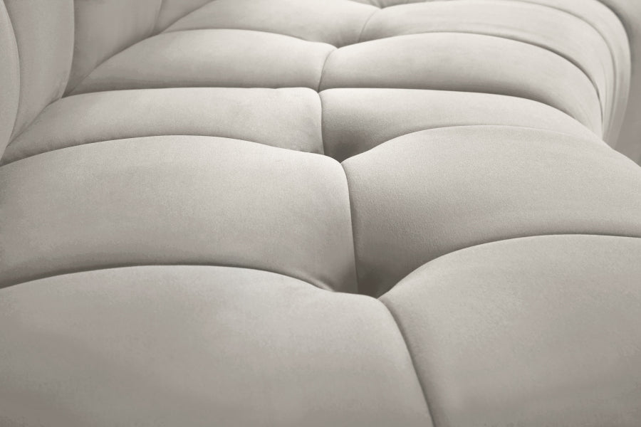 Fauteuil d'appoint rembourré en chenille Vivi