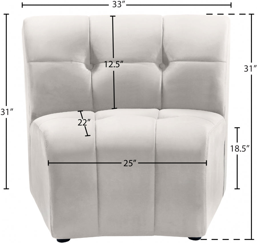 Fauteuil d'appoint rembourré en chenille Vivi