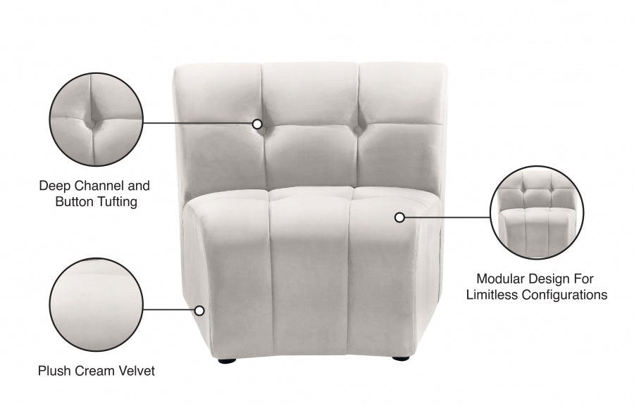 Fauteuil d'appoint rembourré en chenille Vivi