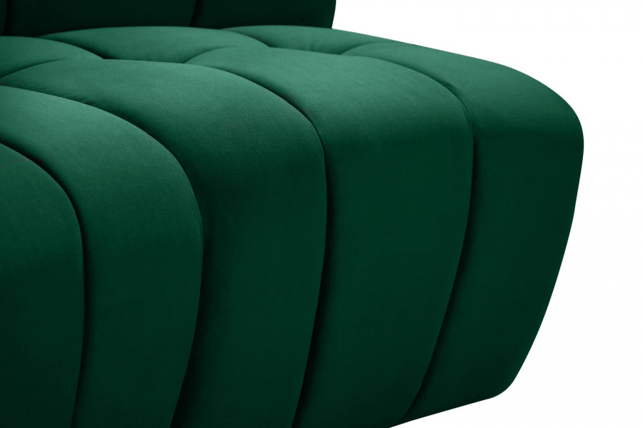 Fauteuil d'appoint rembourré en chenille Vivi