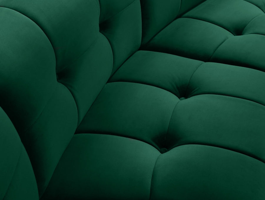 Fauteuil d'appoint rembourré en chenille Vivi