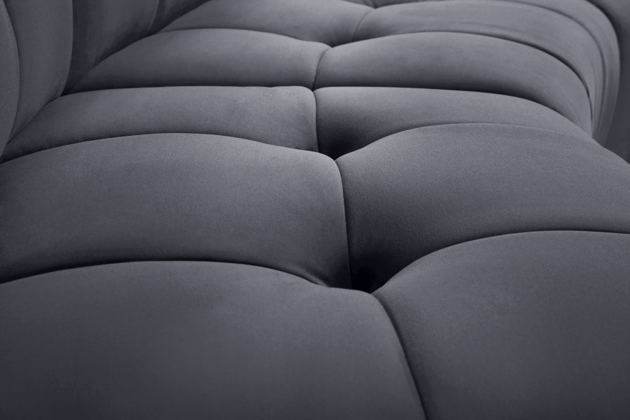 Fauteuil d'appoint rembourré en chenille Vivi