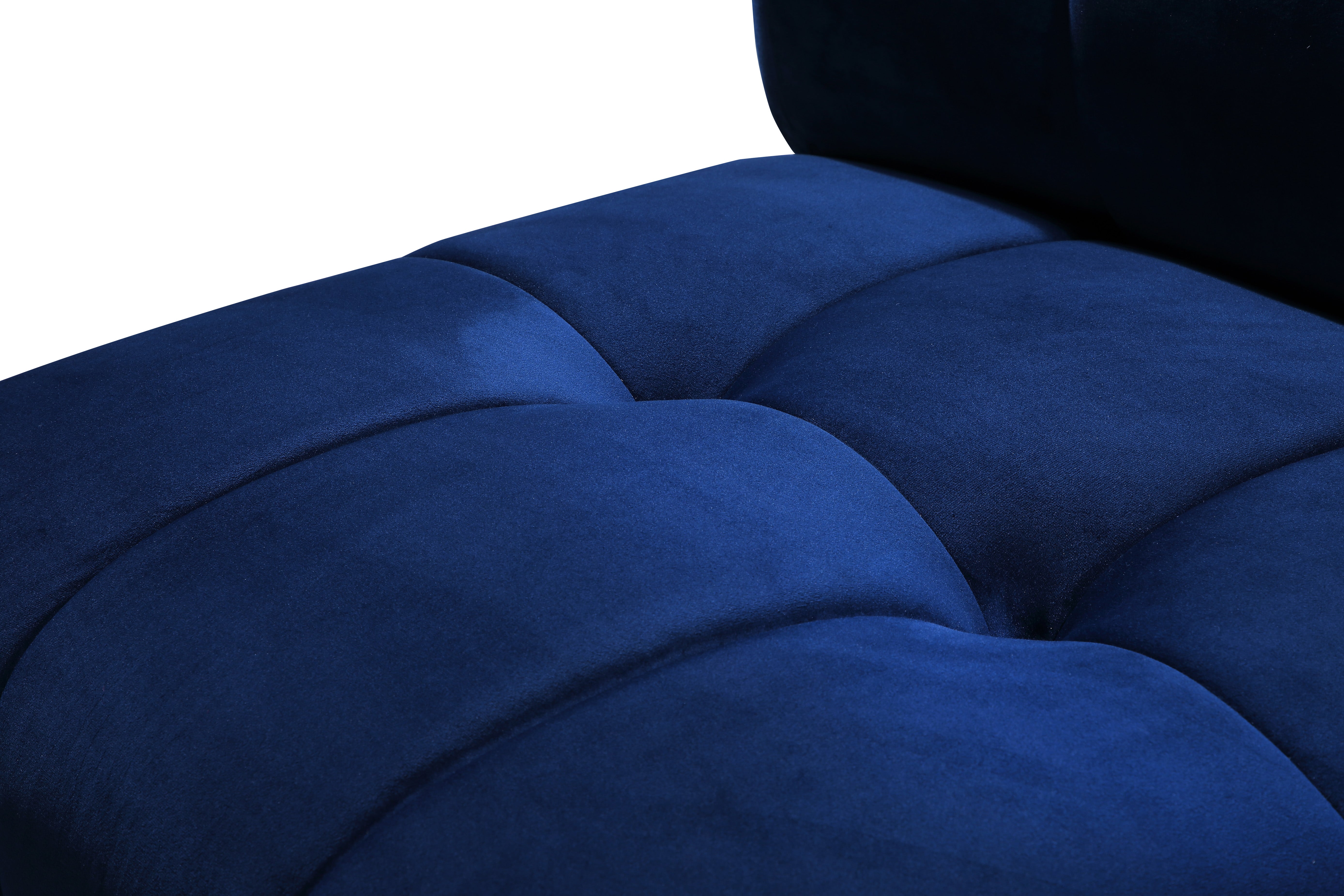 Fauteuil d'appoint rembourré en chenille Vivi