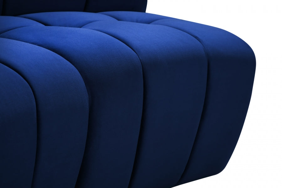Fauteuil d'appoint rembourré en chenille Vivi