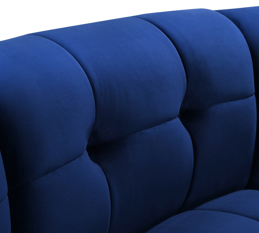 Fauteuil d'appoint rembourré en chenille Vivi