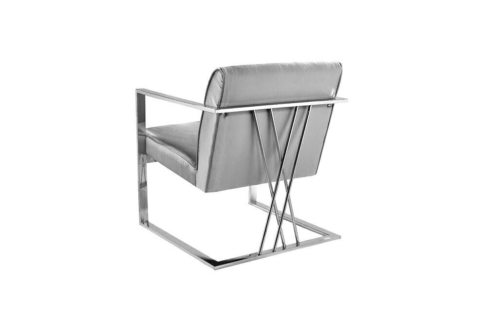 Fauteuil d'appoint Fairmont - Similicuir taupe