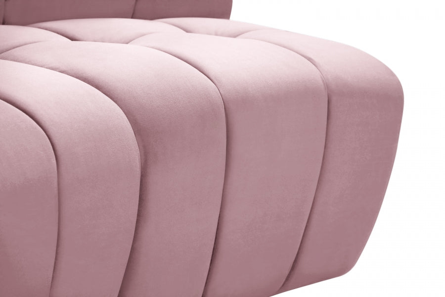 Fauteuil d'appoint rembourré en chenille Vivi