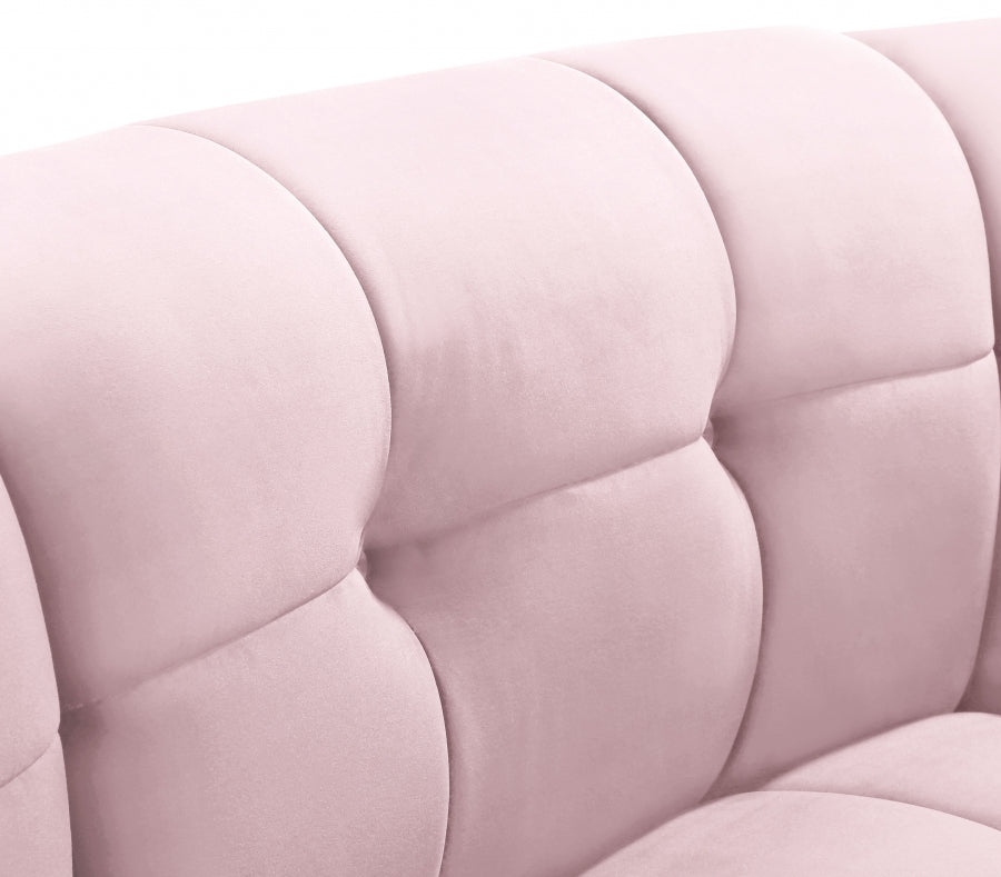 Fauteuil d'appoint rembourré en chenille Vivi