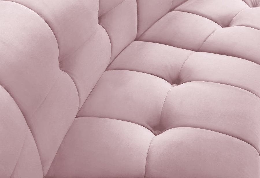 Fauteuil d'appoint rembourré en chenille Vivi