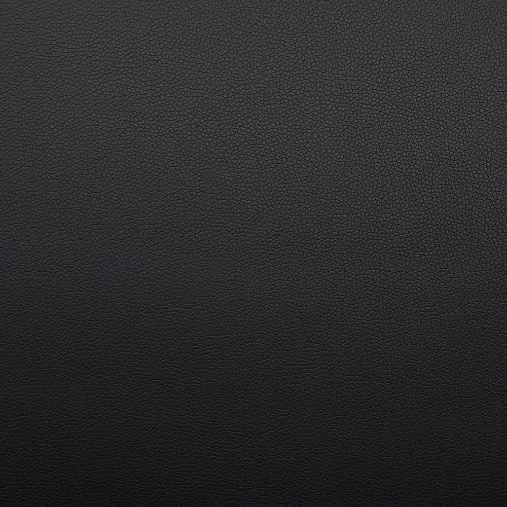 Fauteuil d'appoint Fairmont noir en similicuir noir