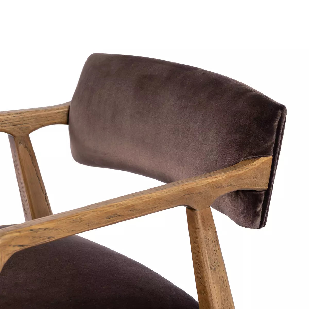 Edith Upholstered Velvet Arm Chair