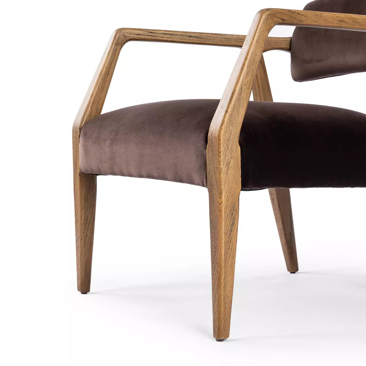 Edith Upholstered Velvet Arm Chair