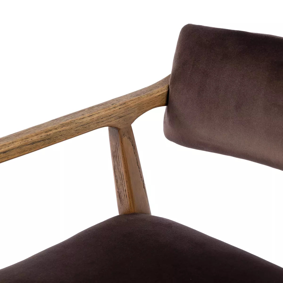 Edith Upholstered Velvet Arm Chair