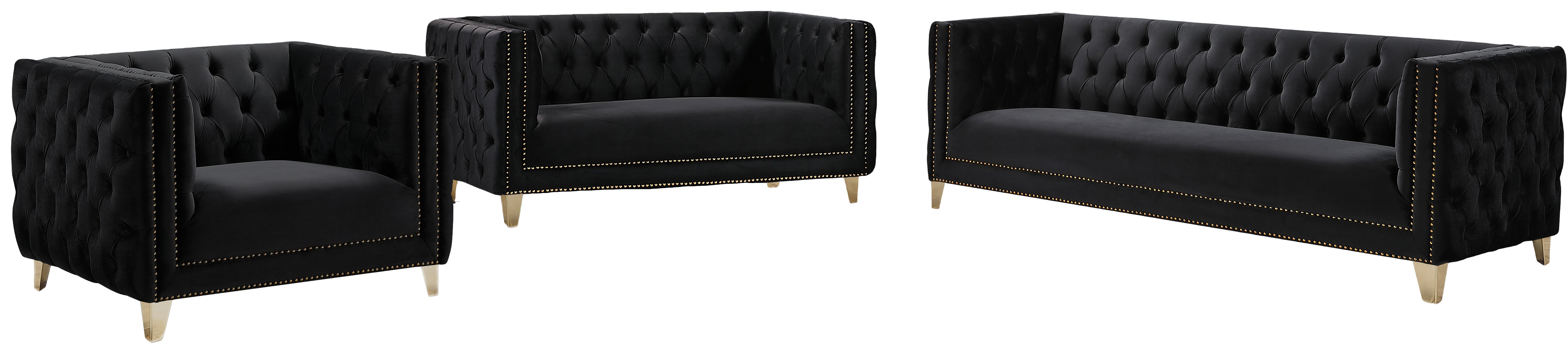 Michelle Velvet Upholstered Chair