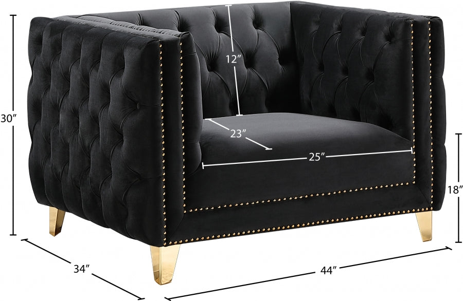 Michelle Velvet Upholstered Chair