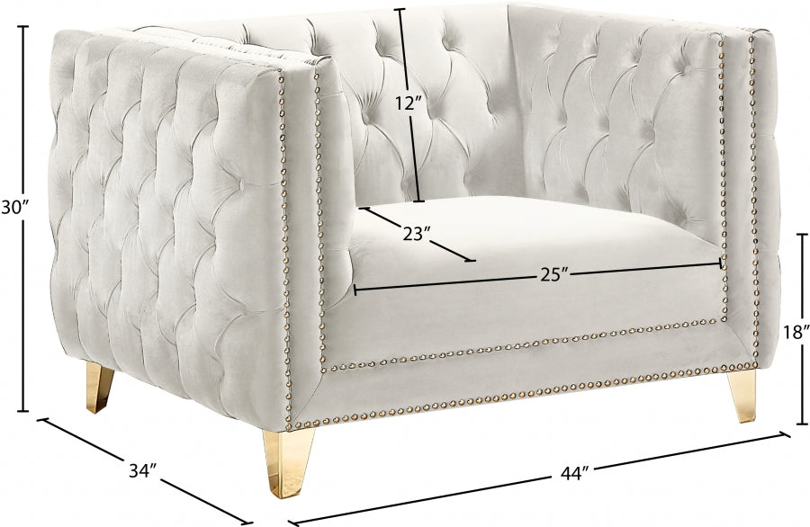 Michelle Velvet Upholstered Chair