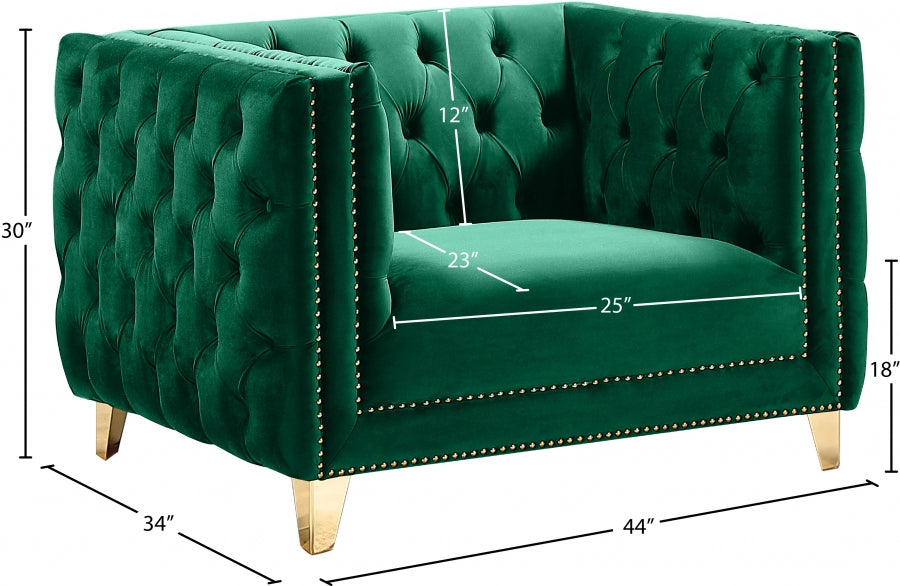 Michelle Velvet Upholstered Chair
