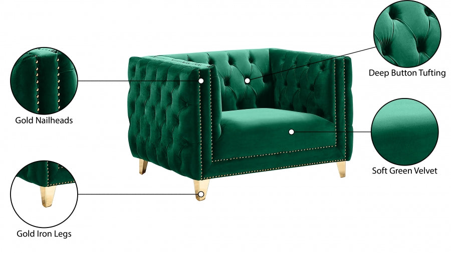 Michelle Velvet Upholstered Chair