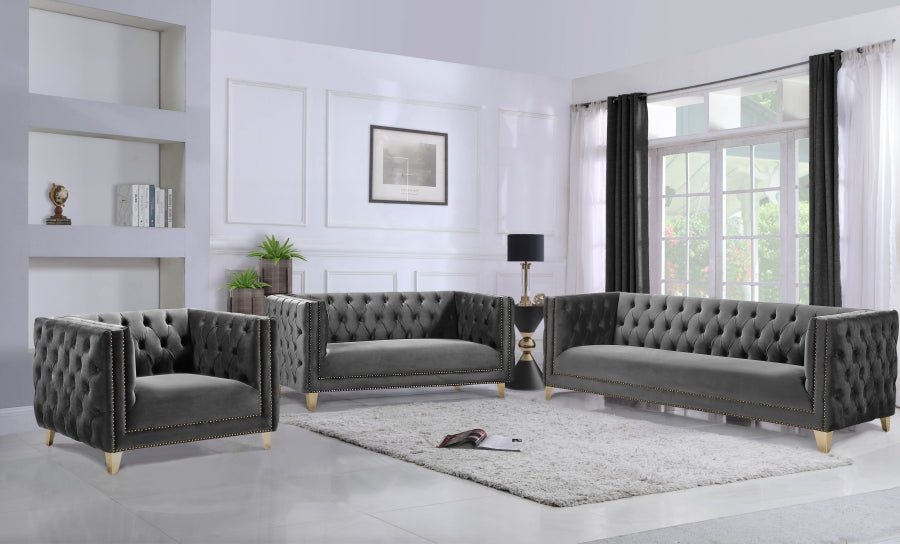 Michelle Velvet Upholstered Chair