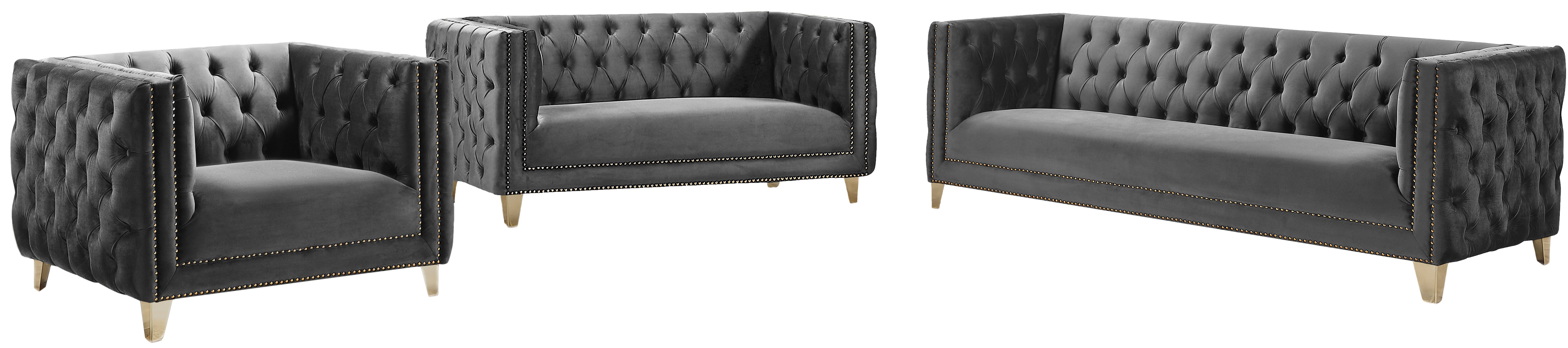 Michelle Velvet Upholstered Chair