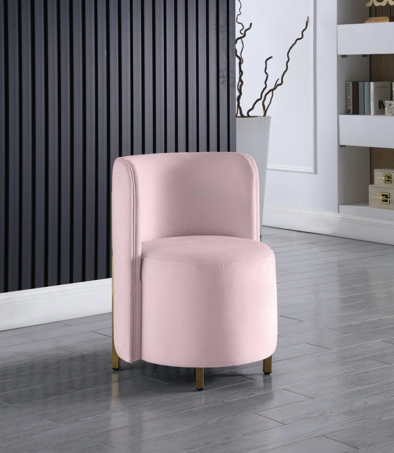 Fauteuil d'appoint rembourré en chenille Vivi