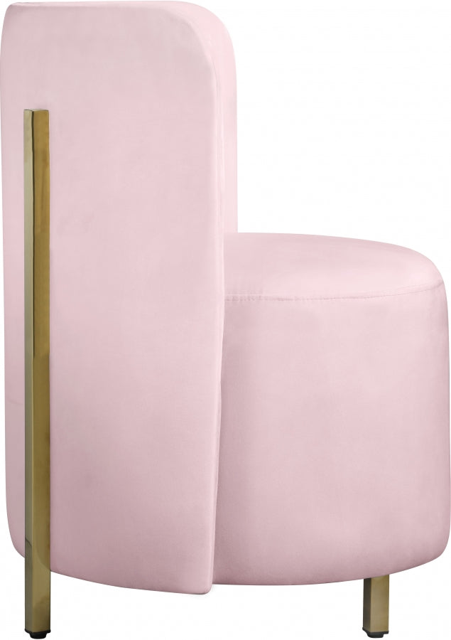 Fauteuil d'appoint rembourré en chenille Vivi