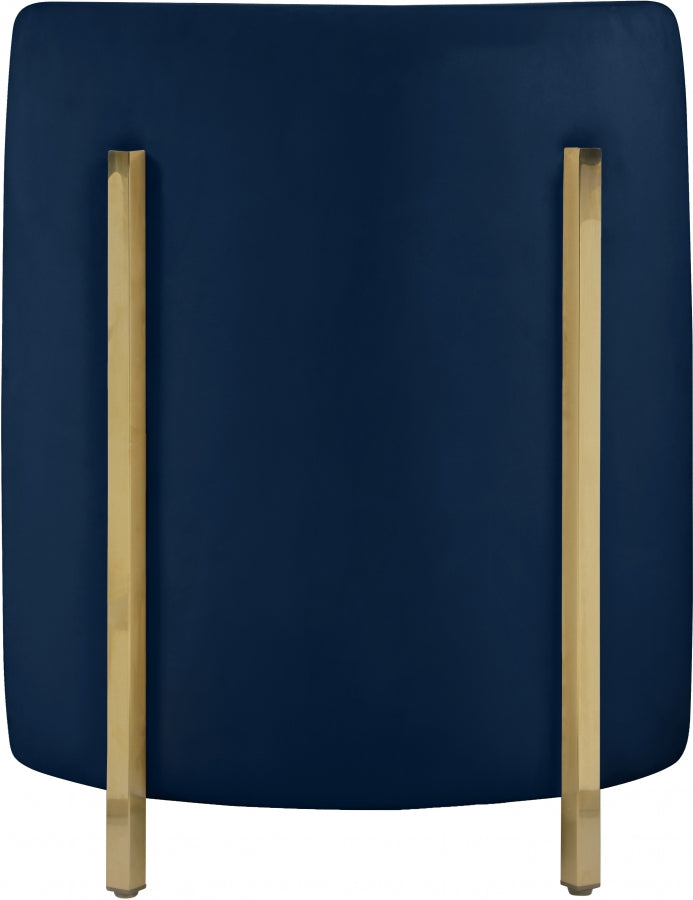 Fauteuil d'appoint rembourré en chenille Vivi