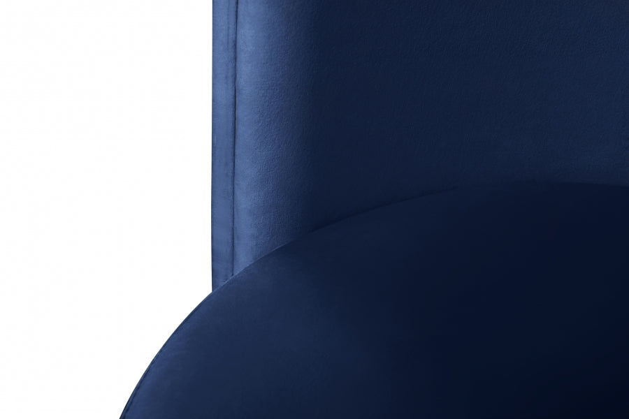 Fauteuil d'appoint rembourré en chenille Vivi