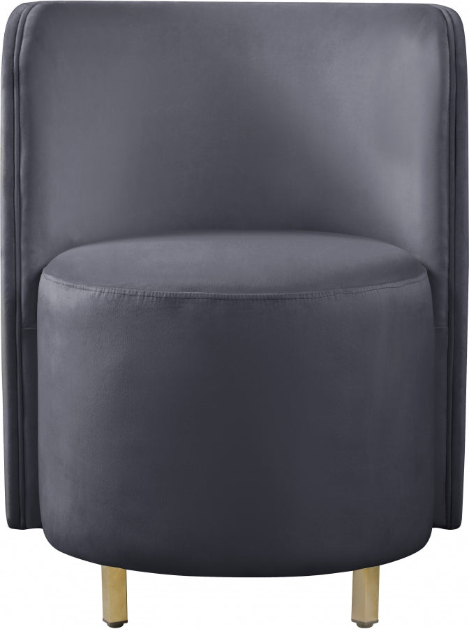 Fauteuil d'appoint rembourré en chenille Vivi
