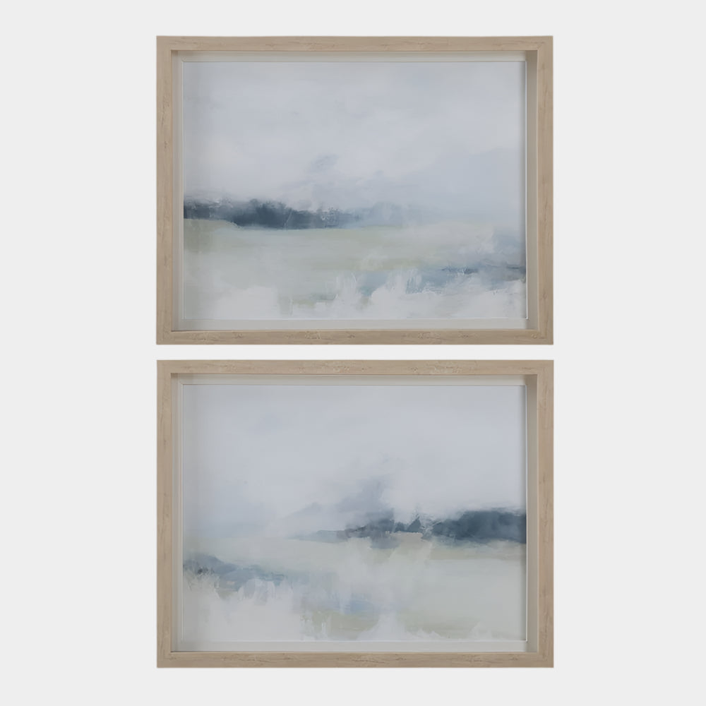 Breezy Vista Framed Prints, S/2
