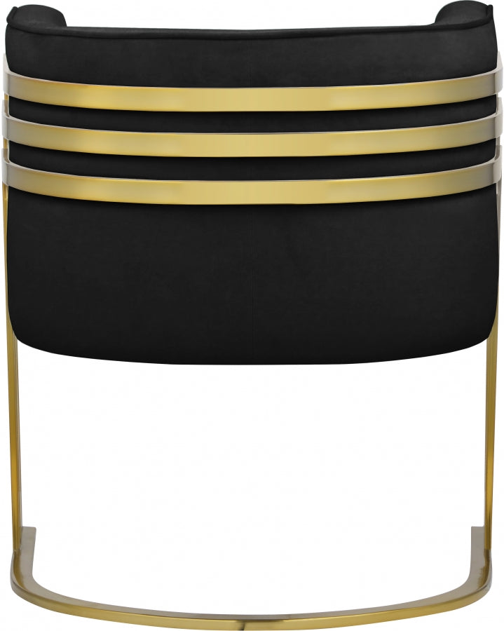 Fauteuil d'appoint rembourré en chenille Vivi