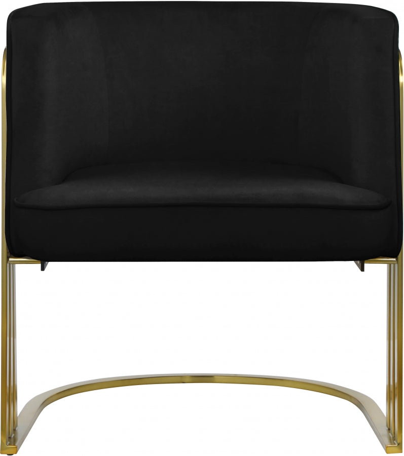 Fauteuil d'appoint rembourré en chenille Vivi
