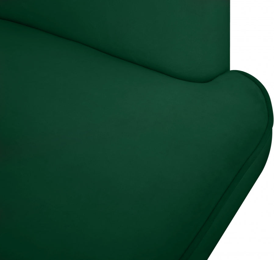 Fauteuil d'appoint rembourré en chenille Vivi