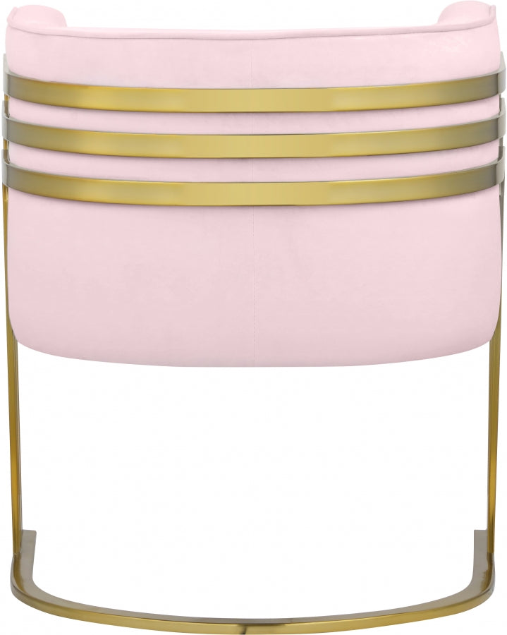 Fauteuil d'appoint rembourré en chenille Vivi