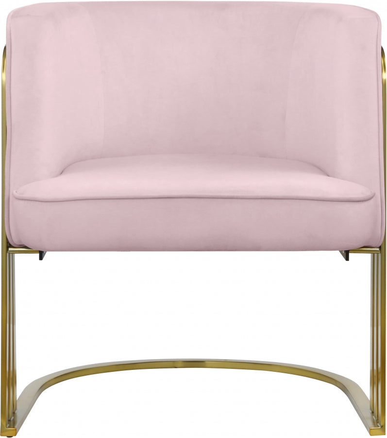 Fauteuil d'appoint rembourré en chenille Vivi