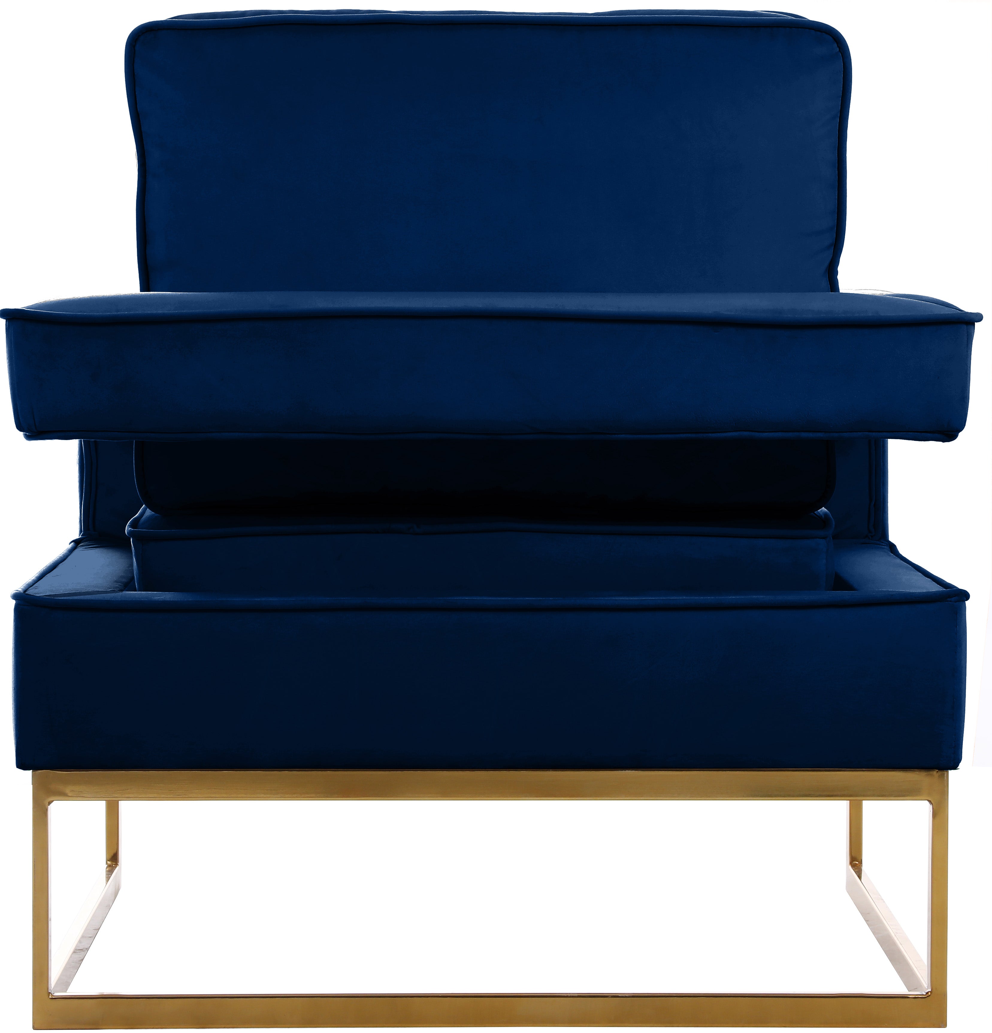 Fauteuil d'appoint rembourré en chenille Vivi