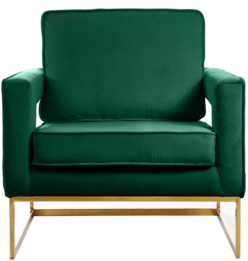 Fauteuil d'appoint rembourré en chenille Vivi