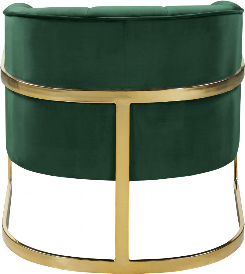 Fauteuil d'appoint rembourré en chenille Vivi