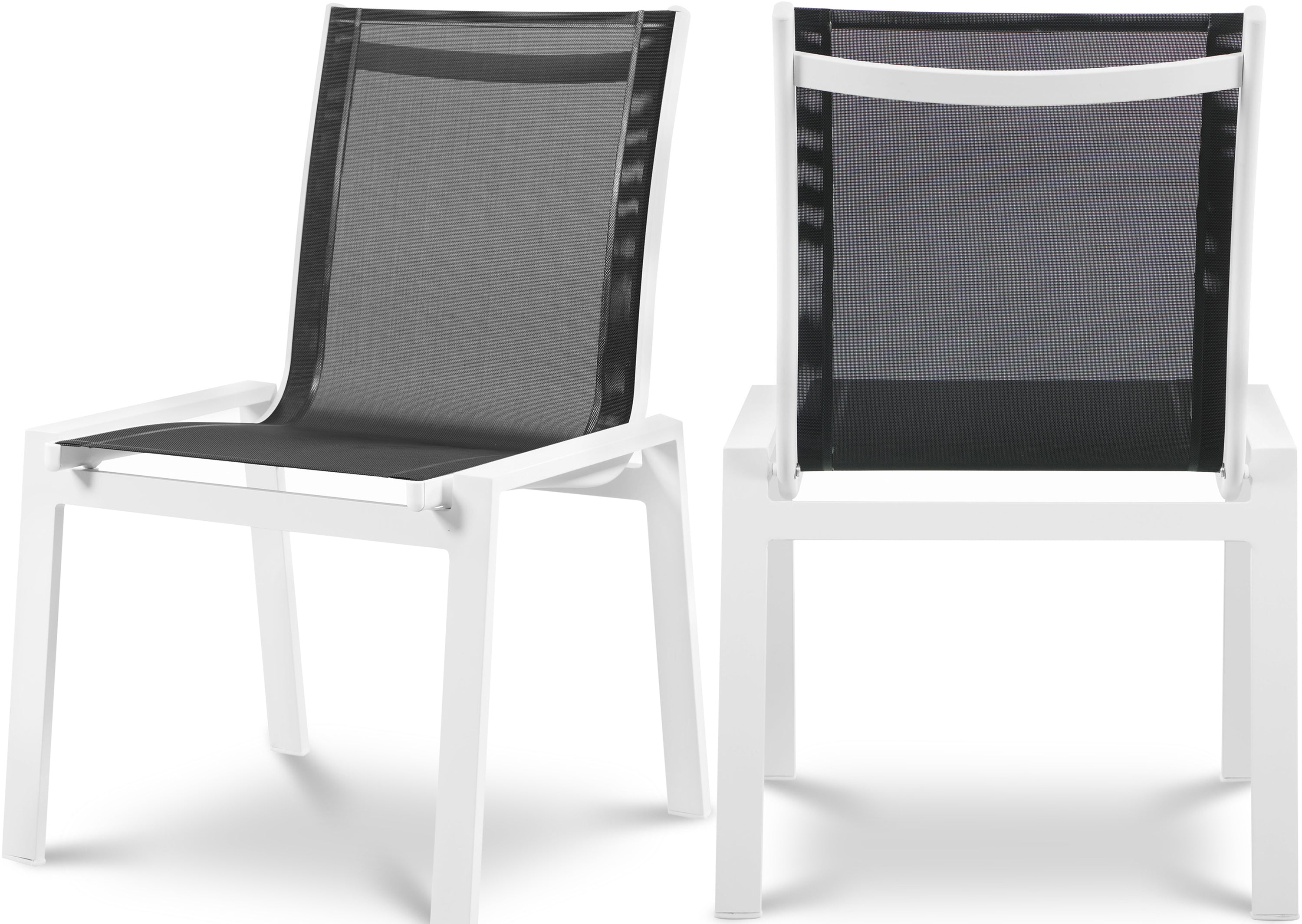 Nizuc Mesh Water Resistant Fabric Outdoor Patio Dining Chair